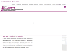 Tablet Screenshot of drcemilkaya.com